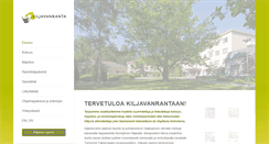 Desktop Screenshot of kiljavanranta.fi
