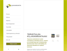 Tablet Screenshot of kiljavanranta.fi